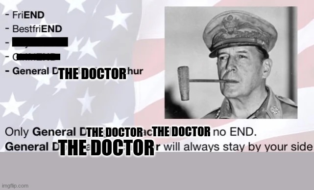 THE DOCTOR; THE DOCTOR; THE DOCTOR; THE DOCTOR | made w/ Imgflip meme maker