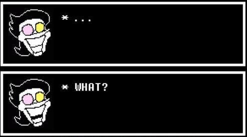 spamton says what Blank Meme Template