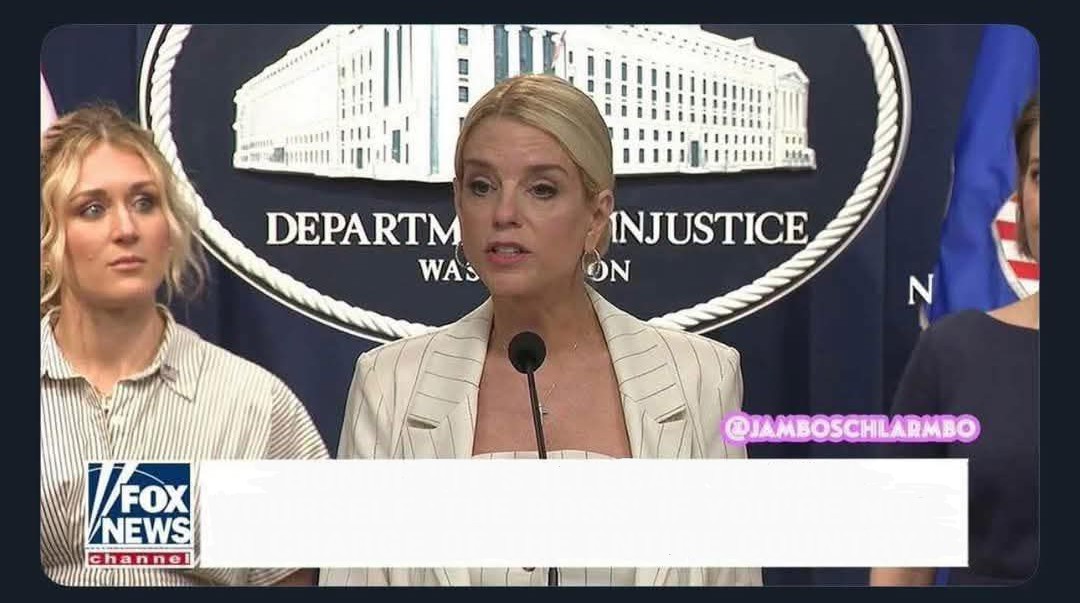 Pam Bondi Blank Meme Template