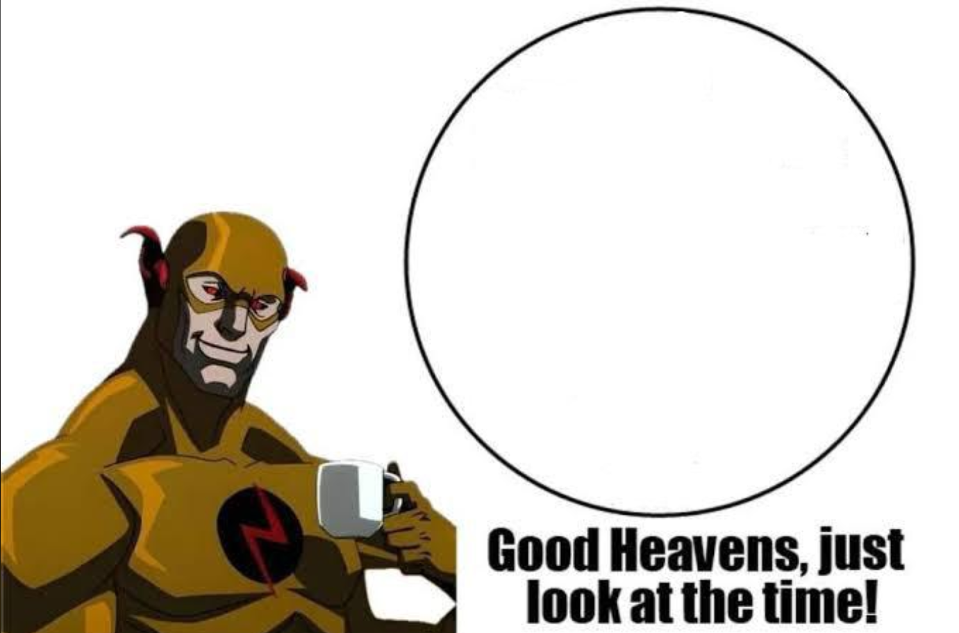 Reverse flash hate meme Blank Meme Template