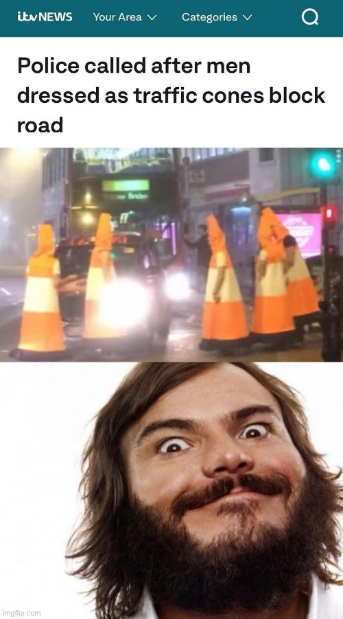 One job and they nailed it | image tagged in jack black meme nailed it,safety,safety first,traffic | made w/ Imgflip meme maker