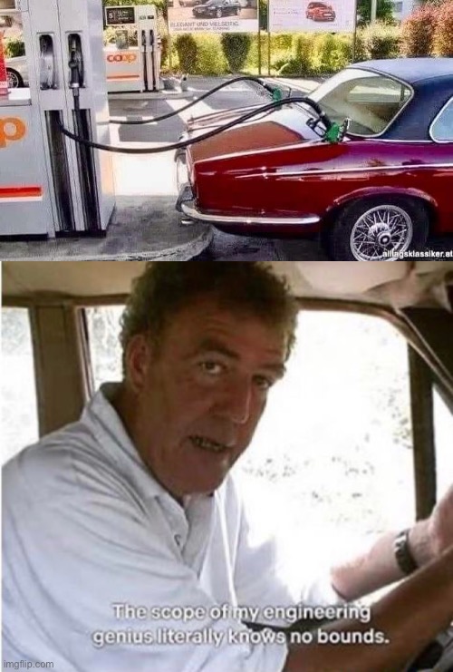 Dual fuel tanks | image tagged in the scope of my engineering genius,fuel,gas station,tanks | made w/ Imgflip meme maker
