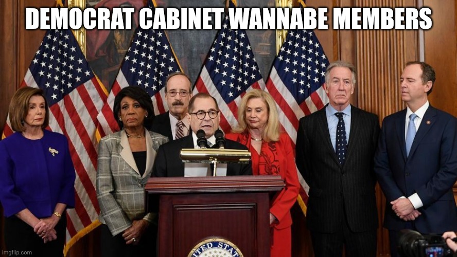House Democrats | DEMOCRAT CABINET WANNABE MEMBERS | image tagged in house democrats | made w/ Imgflip meme maker