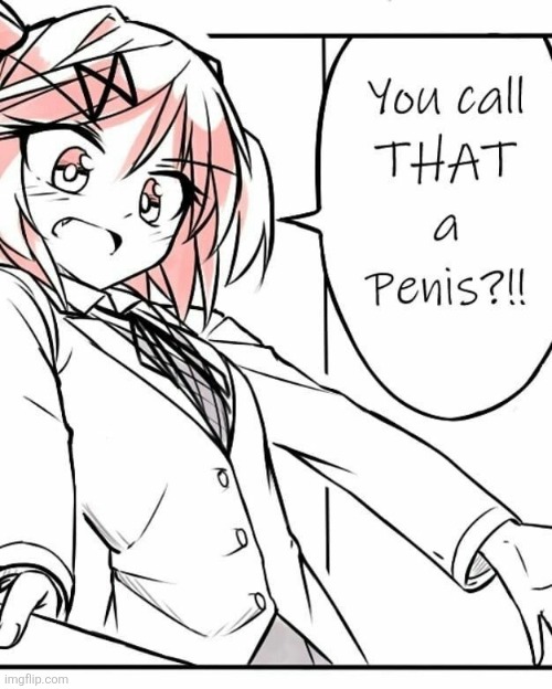 I don't usually like DDLC but this image is just so fucking funny | made w/ Imgflip meme maker