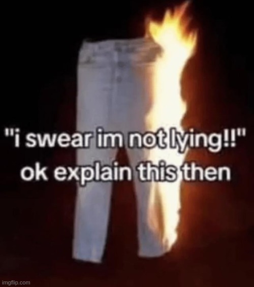 I have a j*b I'm not lying I swear11!!11! | made w/ Imgflip meme maker