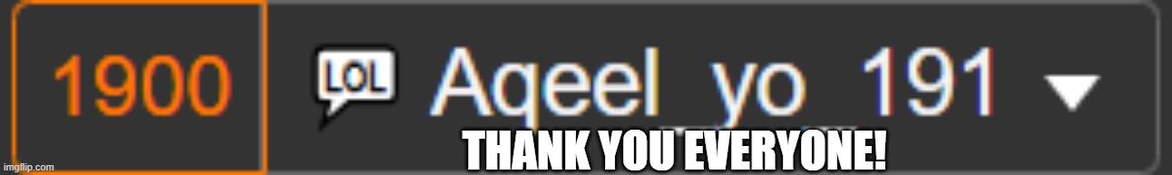 thank you all~! | THANK YOU EVERYONE! | image tagged in thank you,oh wow are you actually reading these tags,happy | made w/ Imgflip meme maker