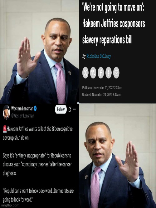 alarming hypocrisy | image tagged in hakeem jeffries,political meme,hypocrites,liberal hypocrisy | made w/ Imgflip meme maker