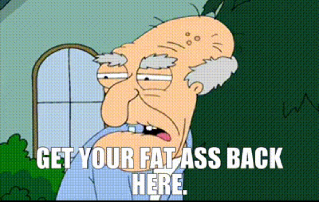 Herbert get back here Blank Meme Template