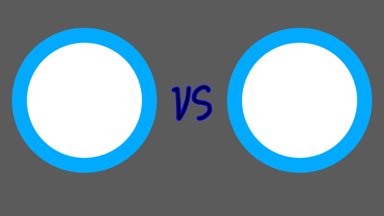 High Quality X vs X blank (template by OakleyMendelevia) Blank Meme Template