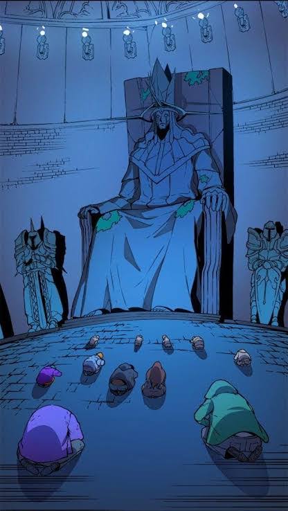 “Bow Down to the King” Blank Meme Template