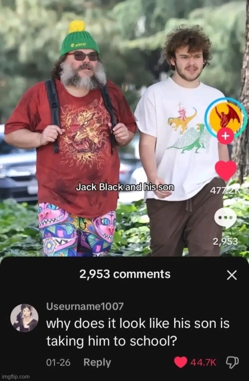 Jack Black is my spirit animal | made w/ Imgflip meme maker