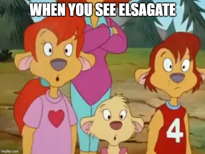 Elsagate 4.0 is..... | WHEN YOU SEE ELSAGATE | image tagged in surprised kate spencer and judy | made w/ Imgflip meme maker