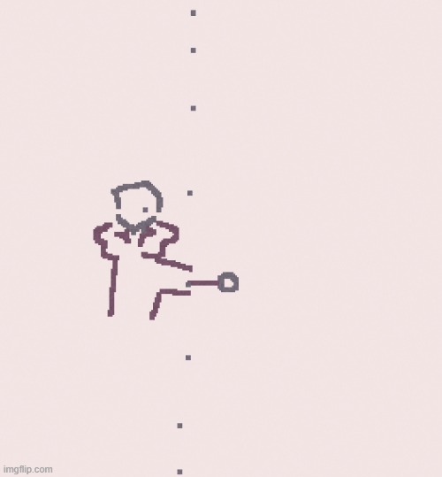 dont go past the dotted line | made w/ Imgflip meme maker