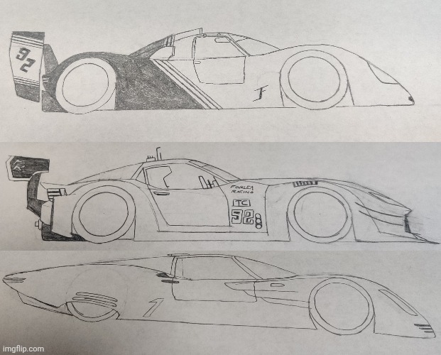 A few race car designs I've come up with | made w/ Imgflip meme maker