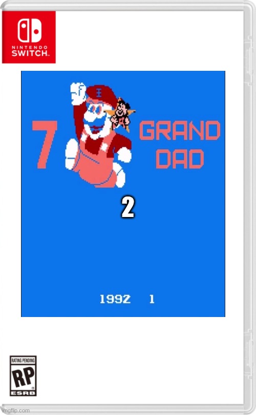 GRA- | 2 | image tagged in nintendo switch cartridge case | made w/ Imgflip meme maker
