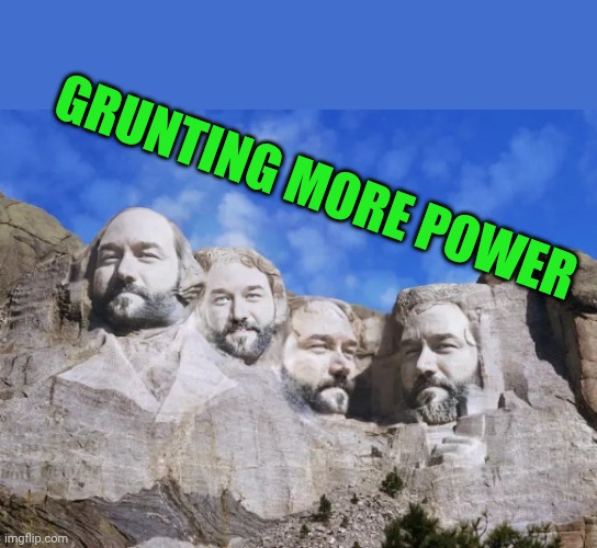 Pedal Down | GRUNTING MORE POWER | image tagged in al borland - tool time | made w/ Imgflip meme maker