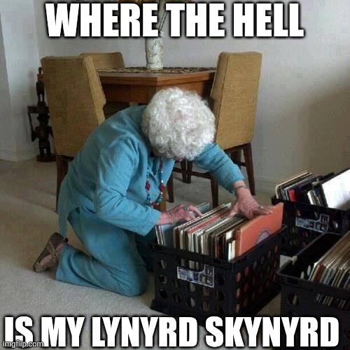 Where The Hell Is My Lynyrd Skynyrd | WHERE THE HELL; IS MY LYNYRD SKYNYRD | image tagged in chrisjoines1 | made w/ Imgflip meme maker