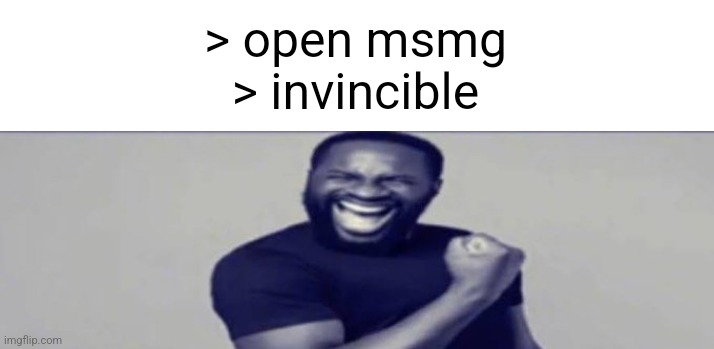 JIGSAW YIPPEEE | > open msmg

> invincible | image tagged in jigsaw yippeee | made w/ Imgflip meme maker