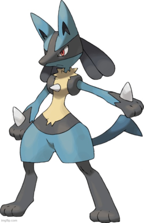 Normal Lucario | image tagged in normal lucario | made w/ Imgflip meme maker