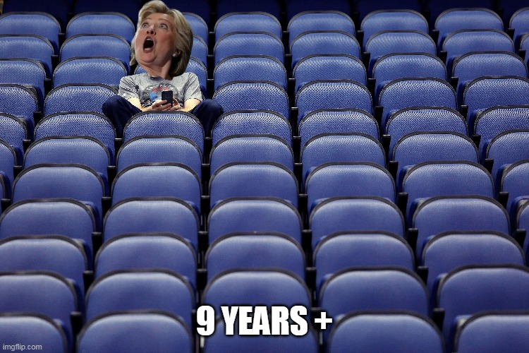 9 YEARS + | made w/ Imgflip meme maker