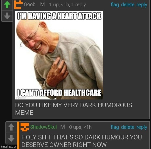 90% of Dark humour moderation list | image tagged in 90 of dark humour moderation list | made w/ Imgflip meme maker