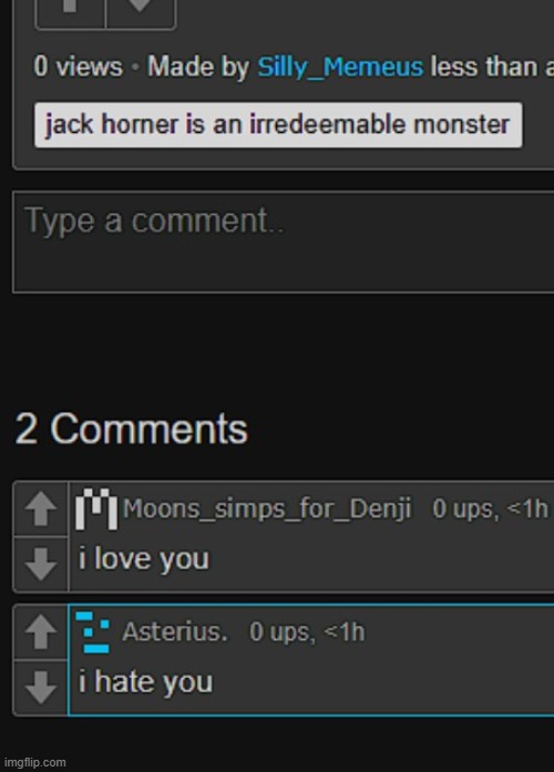 The duality of man (Moons is a W user) | made w/ Imgflip meme maker