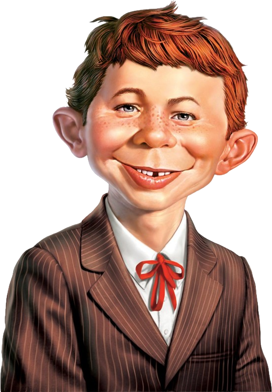 Alfred E. Neuman Blank Meme Template