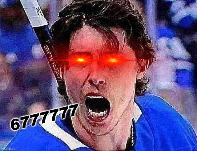 Toronto Maple Leafs meme | 6777777 | image tagged in memes,hockey,ice hockey,toronto maple leafs,sports,funny memes | made w/ Imgflip meme maker