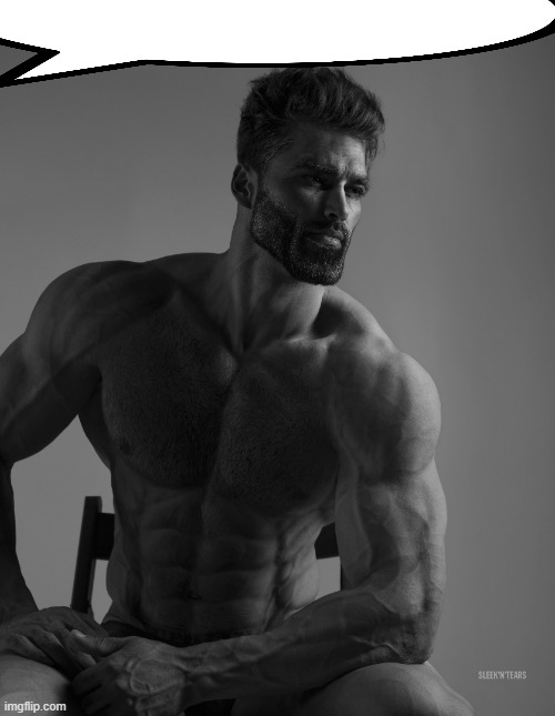 Giga Chad | image tagged in giga chad | made w/ Imgflip meme maker