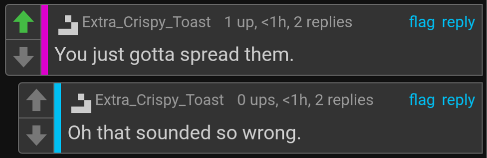 you just gotta spread them Blank Meme Template