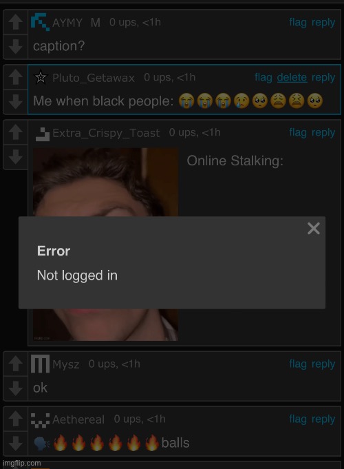 This is the imgflip ban screen if you were wondering | made w/ Imgflip meme maker