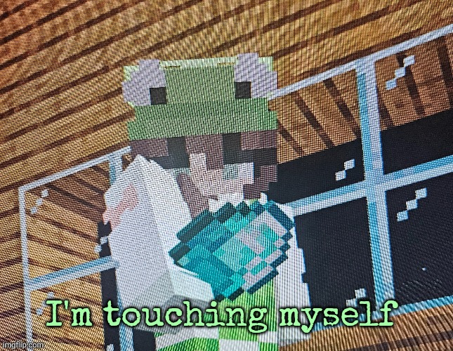 I'm touching myself | made w/ Imgflip meme maker