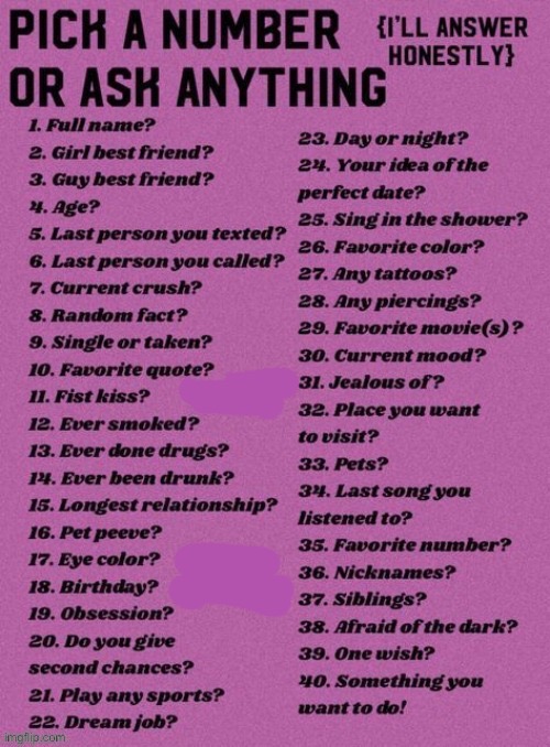 Pick a number | image tagged in pick a number | made w/ Imgflip meme maker