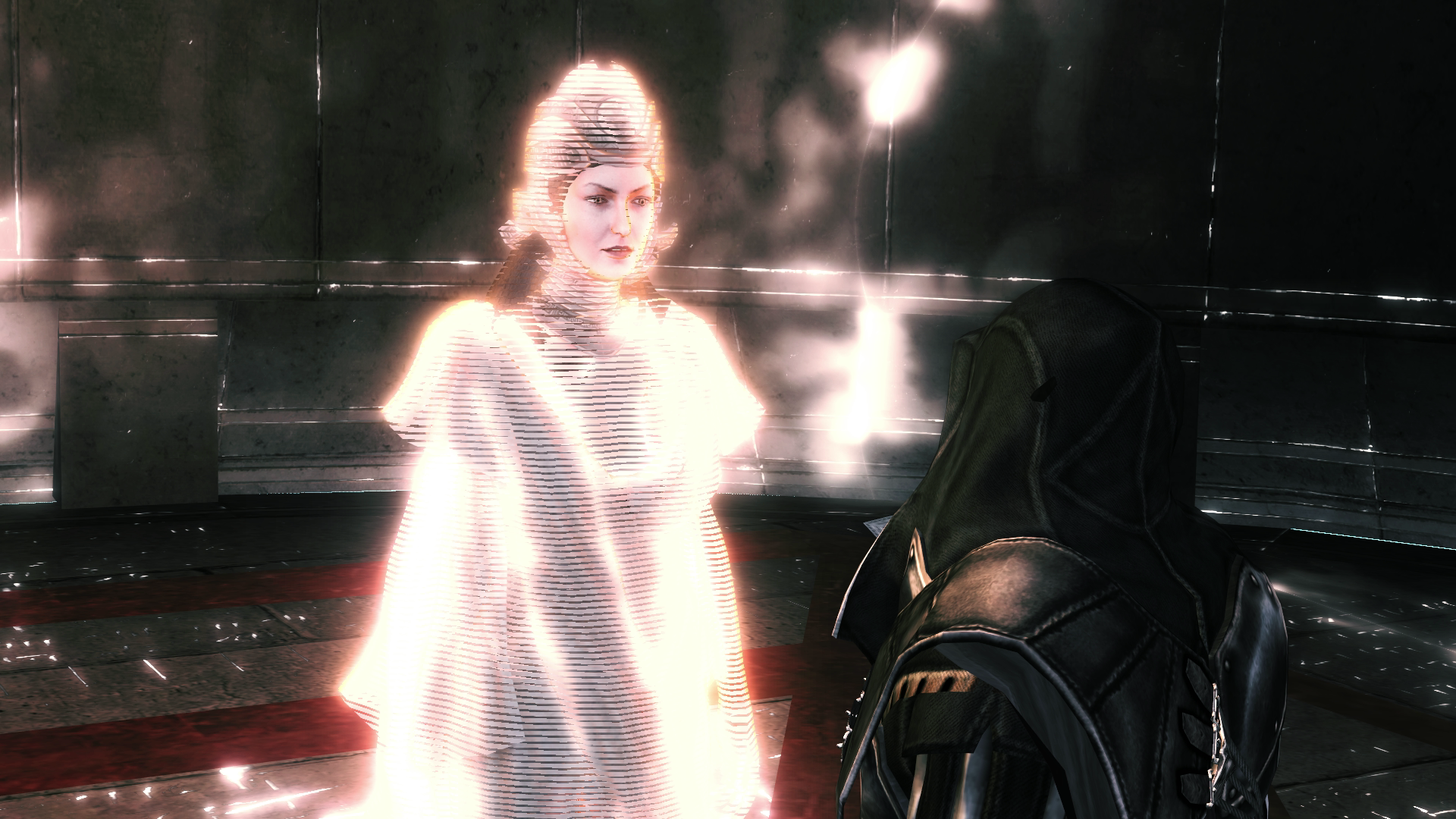 Minerva and Ezio Blank Meme Template