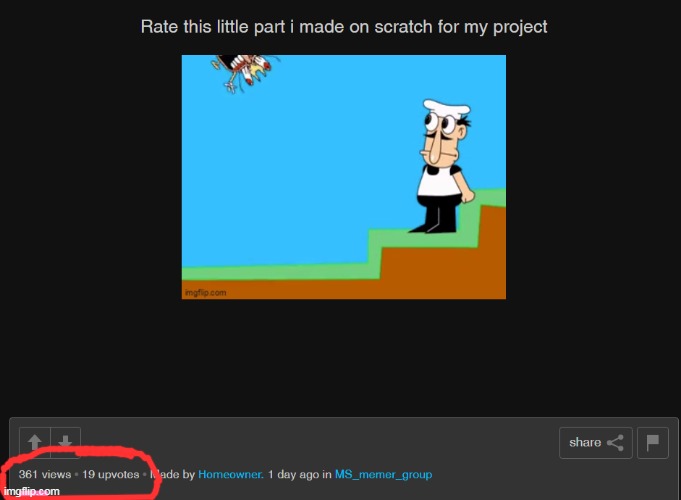 love how my lil animation did well | made w/ Imgflip meme maker
