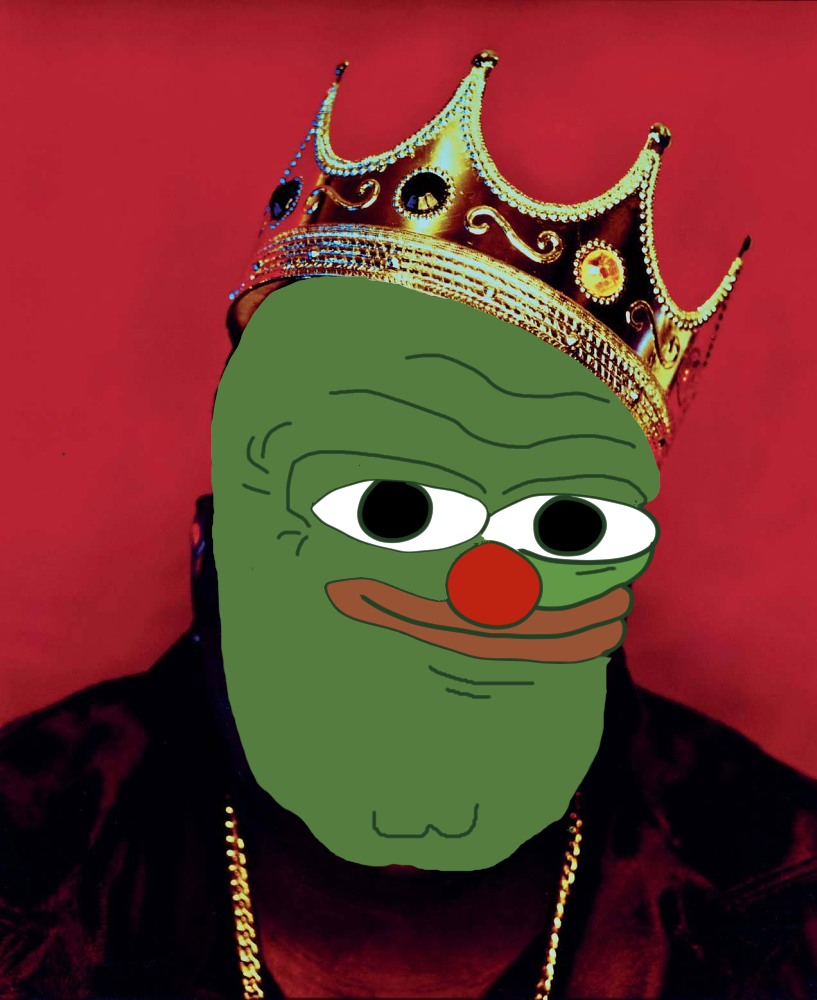 High Quality Chonk King Blank Meme Template