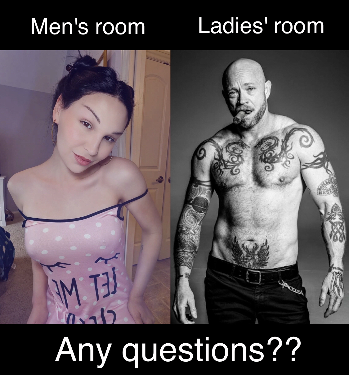 MAGAt bathroom obsession Blank Meme Template