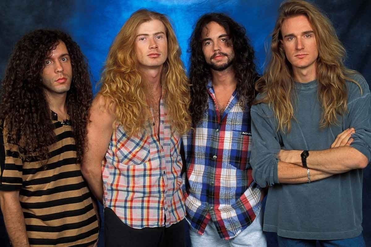 Megadeth Pose Blank Meme Template