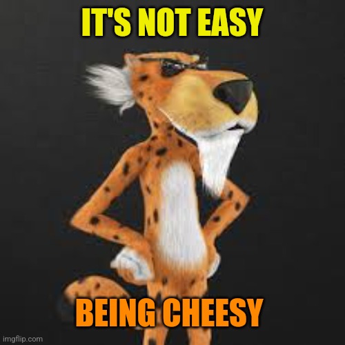 IT'S NOT EASY BEING CHEESY | made w/ Imgflip meme maker