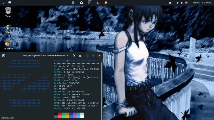 Rate my desktop. (Just got done with it for now) | made w/ Imgflip meme maker