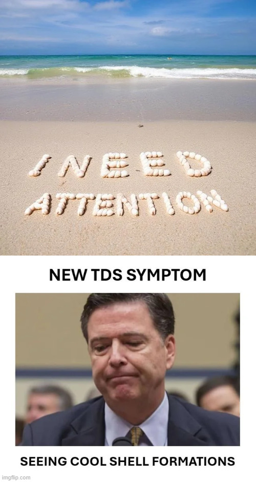 New TDS symptom...  craving MSM attention | image tagged in comey,new tds symptom | made w/ Imgflip meme maker