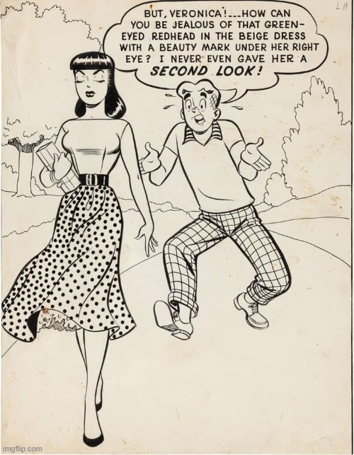 I love the quality of drawing on Archie Cartoons | image tagged in vince vance,archie comics,cartoons,veronica,betty,jughead | made w/ Imgflip meme maker