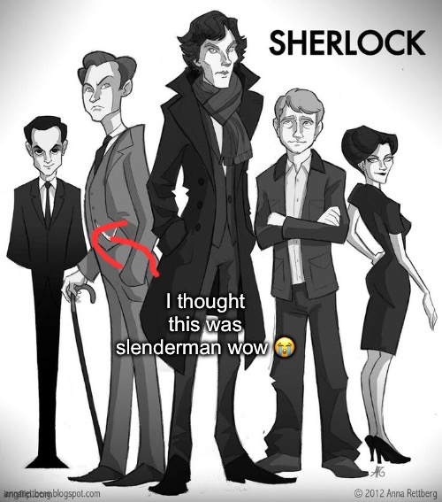 I thought this was slenderman wow 😭 | made w/ Imgflip meme maker