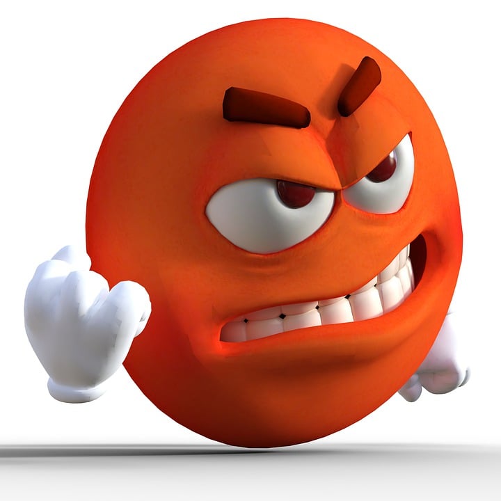 Angry Smiley Blank Meme Template