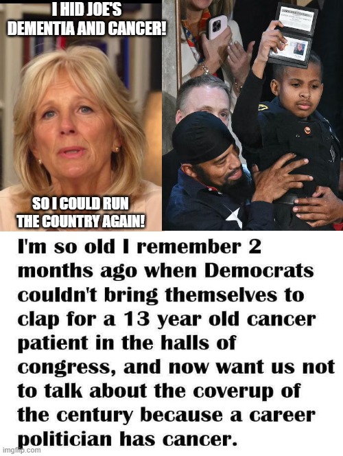 I remember! | I HID JOE'S DEMENTIA AND CANCER! SO I COULD RUN THE COUNTRY AGAIN! | image tagged in stupid liberals | made w/ Imgflip meme maker