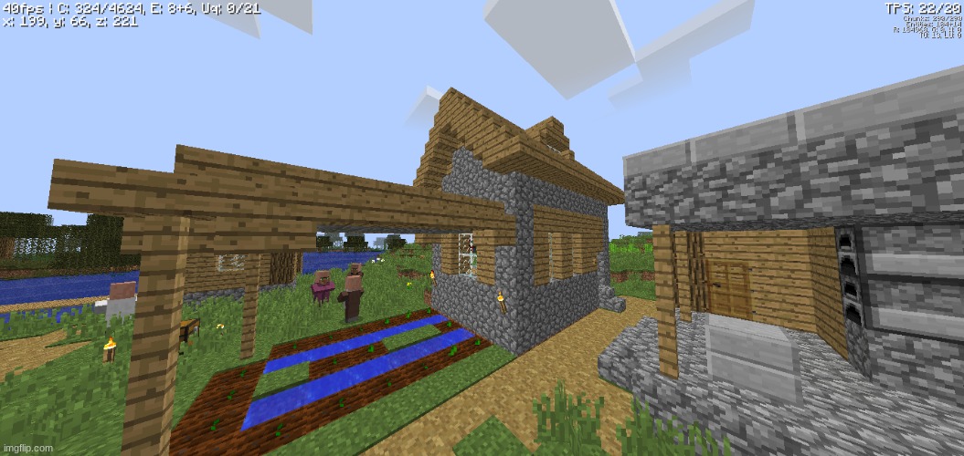 Rating my Village base out of 10 | image tagged in memes,minecraft,ratings,bases | made w/ Imgflip meme maker