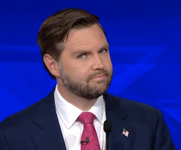 JD Vance 4th Wall Break Blank Meme Template