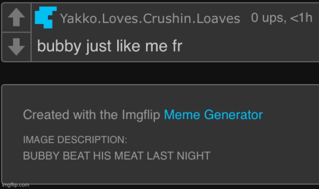 made w/ Imgflip meme maker