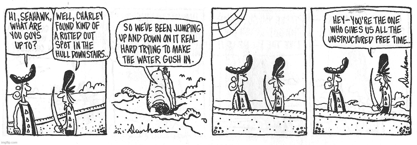 Classic Overboard | image tagged in comics | made w/ Imgflip meme maker