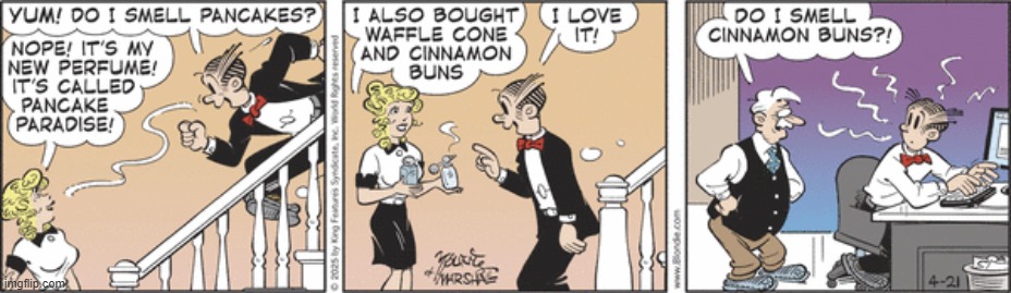 Blondie | image tagged in comics | made w/ Imgflip meme maker